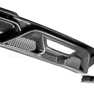 Ford Mustang Rear Diffuser - Anderson Composites - 3K, 2X2 Twill Weave Carbon Fiber - Carbon Fiber - `20-`21